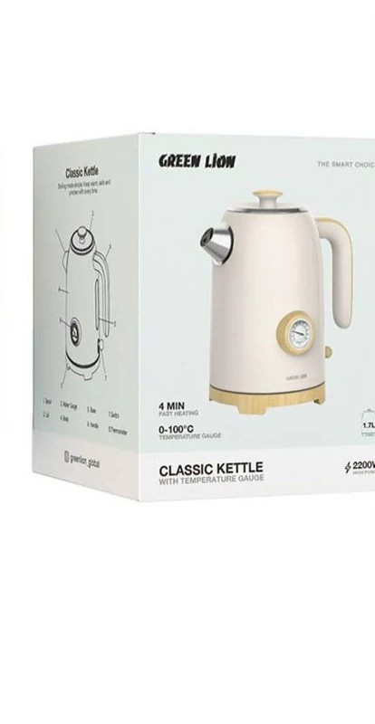 کتری برقی کلاسیک گرین لاین مدل Green Lion Classic Kettle