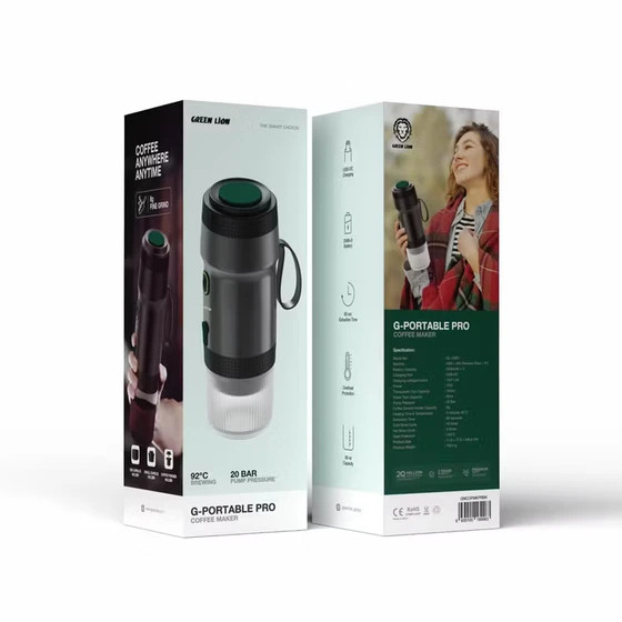 اسپرسو ساز شارژی گرین لاین مدل G-PORTABLE PRO