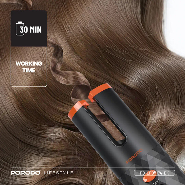 پرودو دستگاه فرکننده موی هوشمند پرودو مدل PORODO Lifestyle Automatic Hair Curler LFST۱۷۴