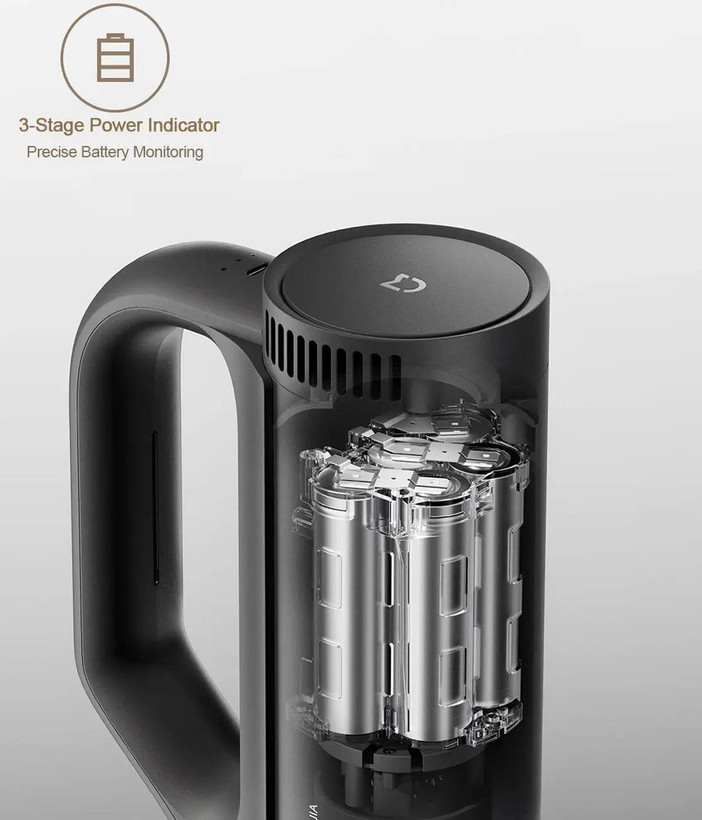 جارو شارژی دمنده و مکنده Xiaomi Mijia