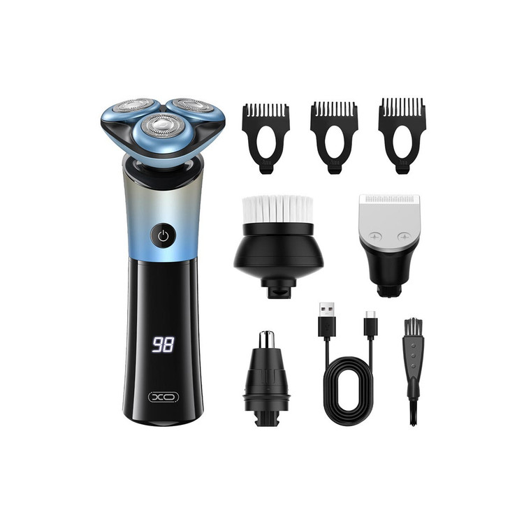 ماشین ریش تراش ضدآب شارژی چندکاره XO مدل XO-CF32