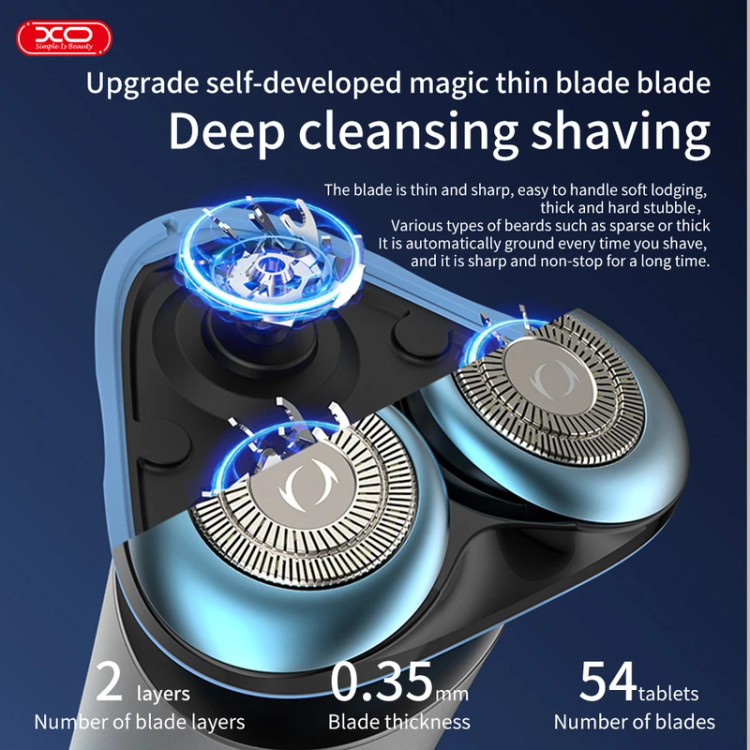 ماشین ریش تراش ضدآب شارژی چندکاره XO مدل XO-CF32