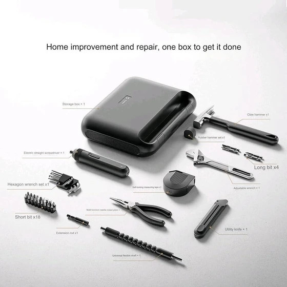 جعبه ابزار و پیچ گوشتی شارژی Xiaomi Mijia