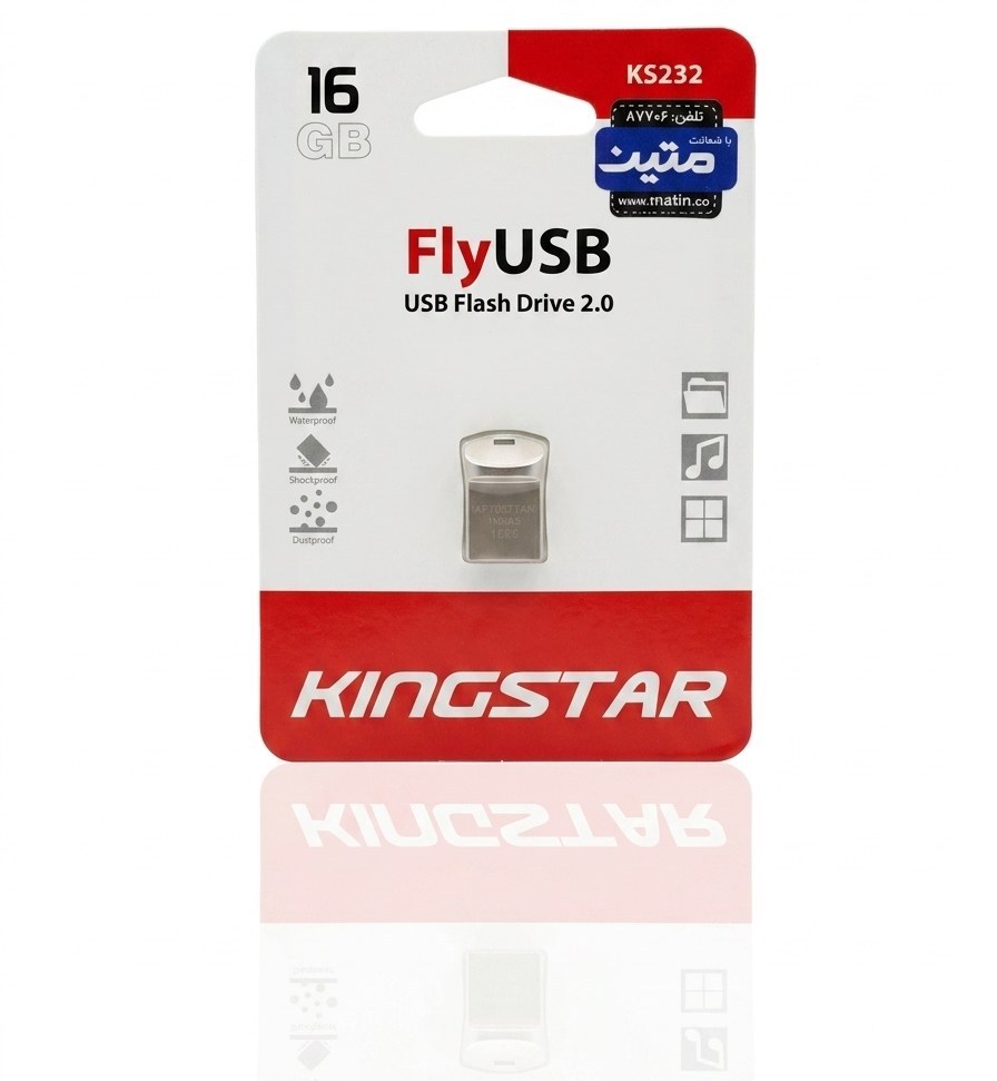 KingStar fly KS232 USB2.0 Flash Memory-16GB – (گارانتی متین)