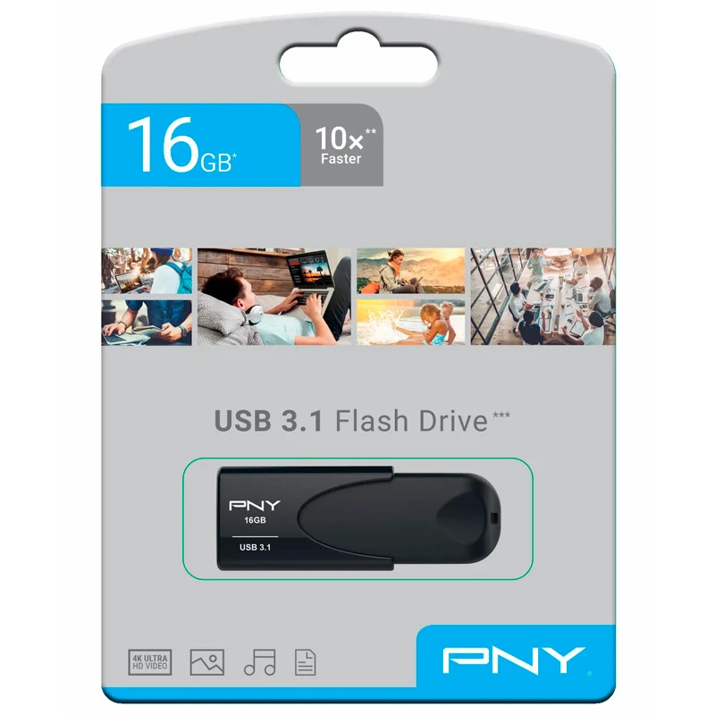 فلش 16 گیگ پی ان وای PNY Attache 4 USB3.1