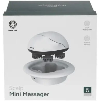 ماساژور سر گرین لاین مدل GNSMINIMSWH شارژی