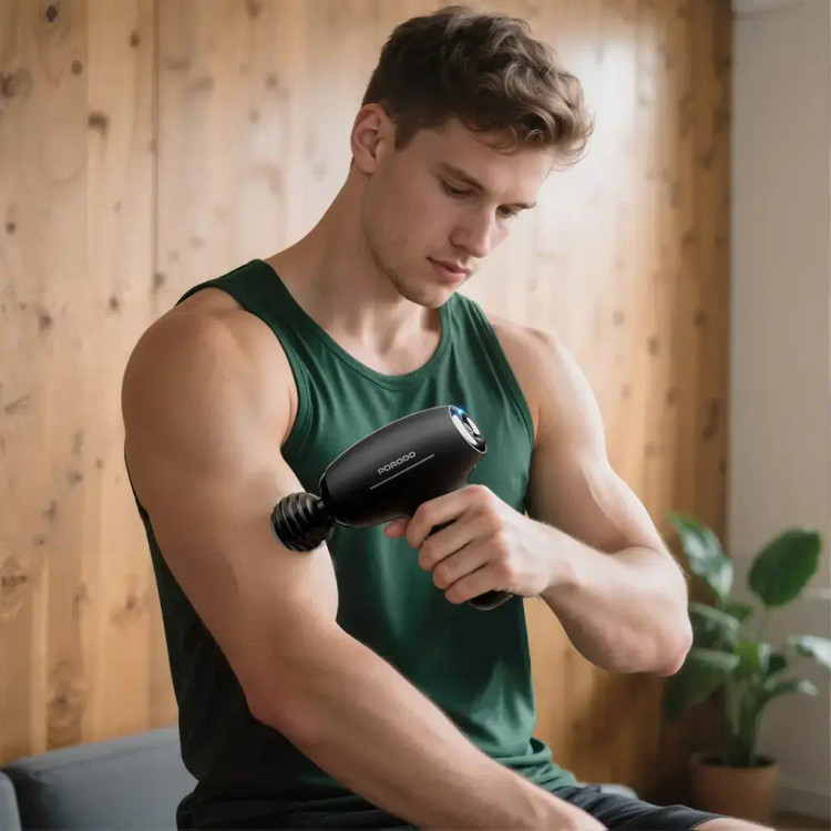 ماساژور تفنگی مینی شارژی پرودو Porodo Lifestyle Cordless Mini Massage Gun